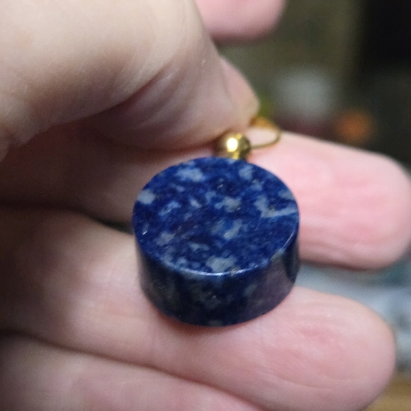 Lapis Lazul crystal bottle pendant LAST ONE! - Picture 8 of 8